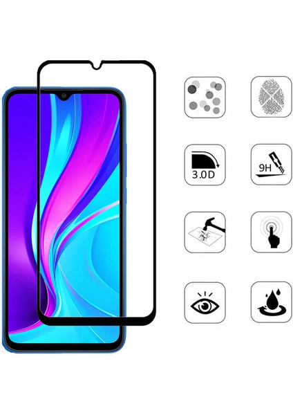 Samsung Galaxy A14 Uyumlu Ekran Koruyucu Kırılmaz Tam Ekran Davin Mat Seramik Siyah