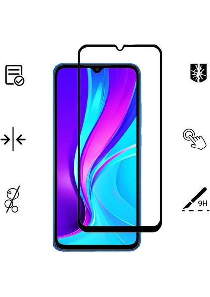 Samsung Galaxy A14 Uyumlu Ekran Koruyucu Kırılmaz Tam Ekran Davin Mat Seramik Siyah