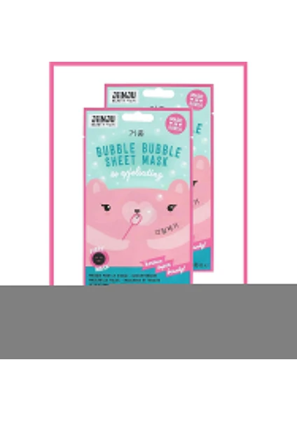 Bubble Sheet Maske X2 Adet