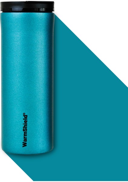 Warmshield® Çift Katmanlı Paslanmaz Çelik Termos Bardak 400 ml ( Kahve Çay Termosu )