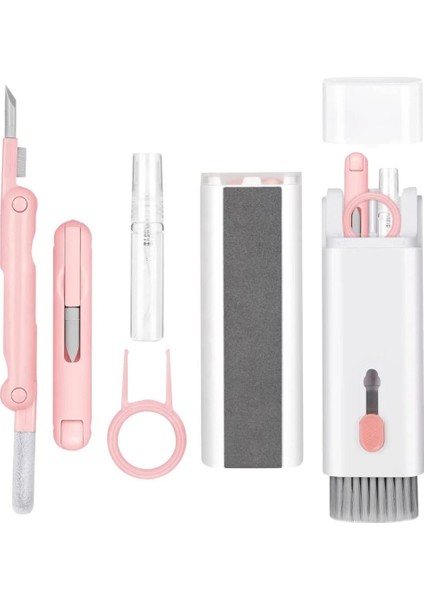 7in1 Çok Fonksiyonlu Airpods Telefon Klavye Ekran Temizleme Kiti