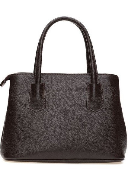 Kahve Soft Deri Kadın El Çantası BLM2028 modelleri