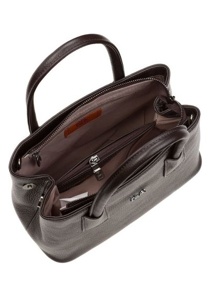 Kahve Soft Deri Kadın El Çantası BLM2028 indirimleri