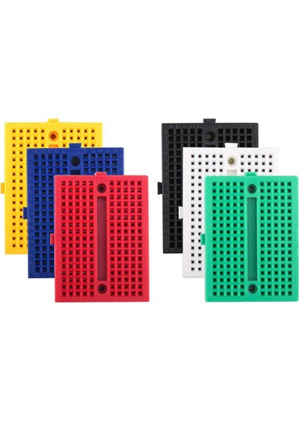 Syb-170 Mini Yapışkanlı 170 Pin Breadboard - Beyaz fırsatları
