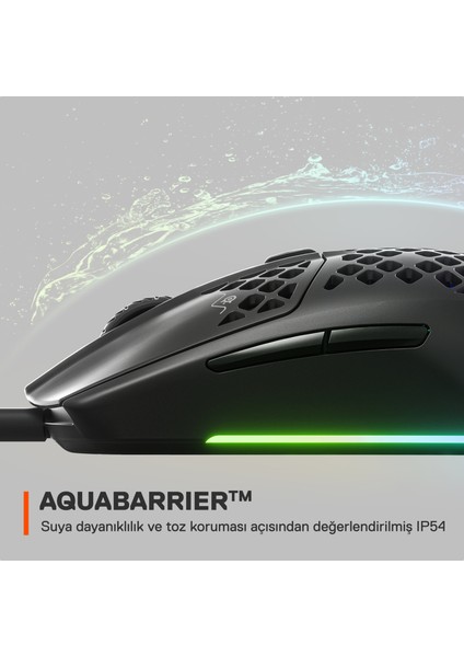 Steelseries Aerox 3 Ultra Hafif Gaming Mouse