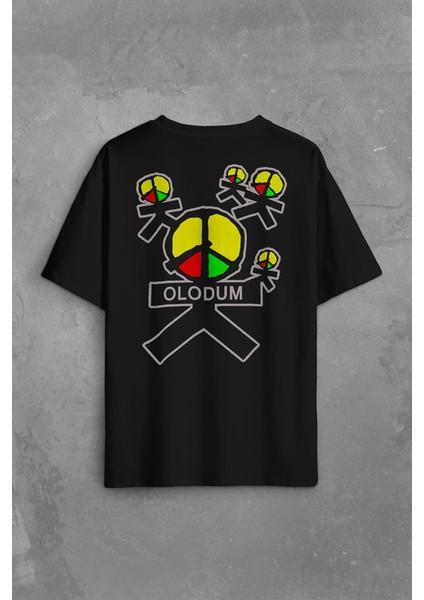 Michael Jackson Olodum They Dont Don't Care Sırt Ön Baskılı Oversize Tişört T-Shirt fiyatları