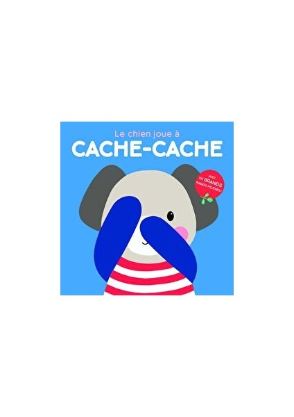 Le Chien Joue A Cache-Cache