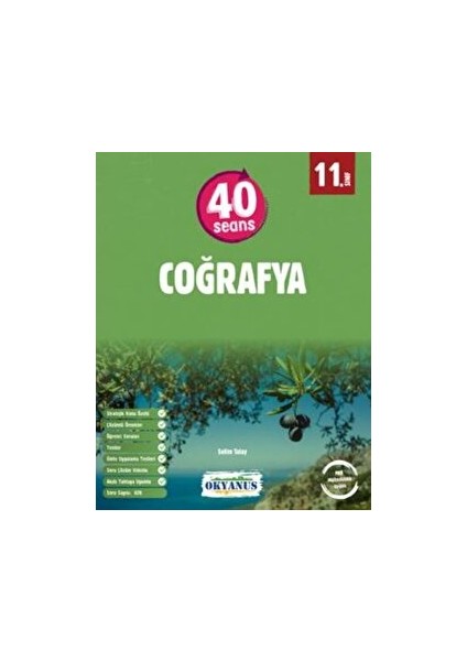 11. Sınıf 40 Seans Coğrafya