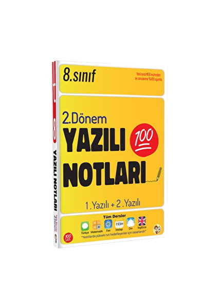 Tonguç Akademi 8. Sınıf 2. Dönem Yazılı Notları