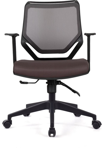 Moreno Antrasit Fileli Pls Çalışma Koltuğu Ofis Koltuğu