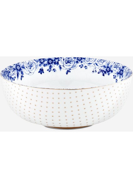 Royal Beyaz Kase Altın Puantiyeli 20 Cm.