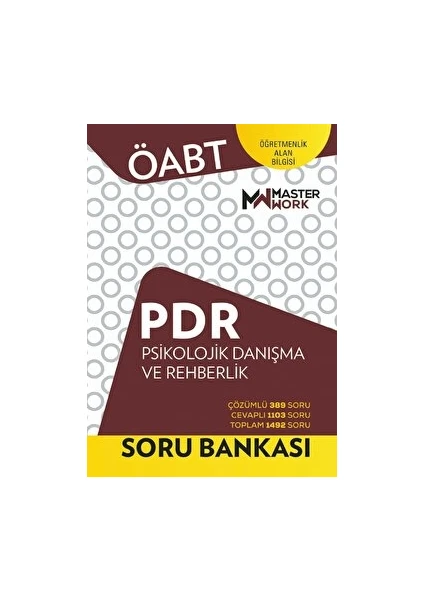 Öabt - Pdr - Psikolojik Danışma ve Rehberlik Soru Bankası