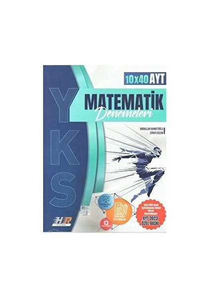 Hız ve Renk Yayınları AYT Matematik 10 x 40 Denemeleri Özel Baskı