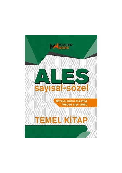 Ales Sayısal - Sözel Temel Kitap