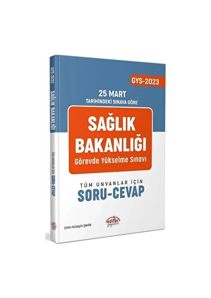 T.C. Sağlık Bakanlığı GYS Soru-Cevap Yayınevi