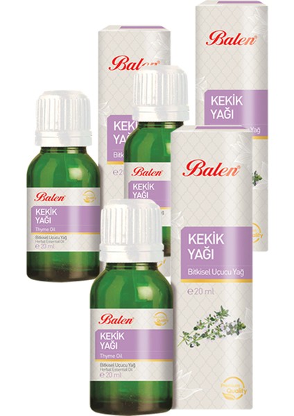 3 Kutu Kekik Yağı 10 ml x 3