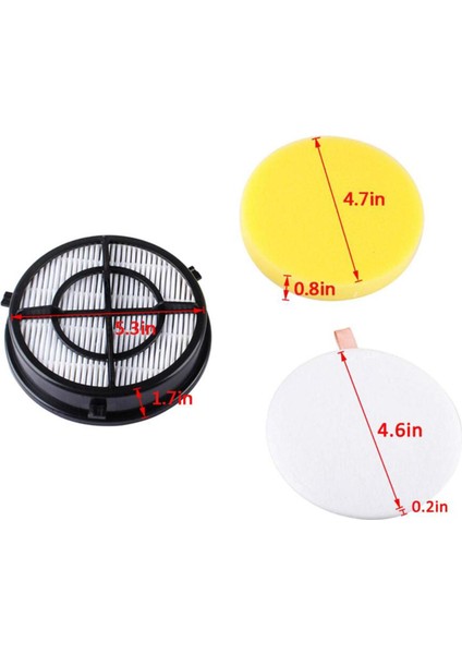 1687 Filtre Kitleri Bissell 1650 Series 1650P 1650W Için Yedek Filtre Kiti (Yurt Dışından)