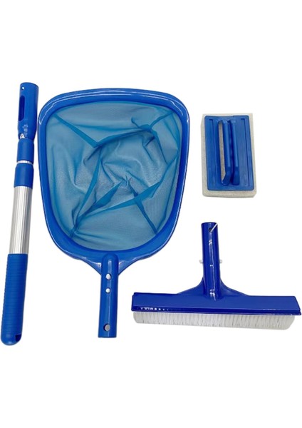 4 Aradan 1 Havuz Temizleme Seti Teleskopik Alüminyum Çubuk Balık Ağı Havuz Tabanı Için (Yurt Dışından) fiyatları