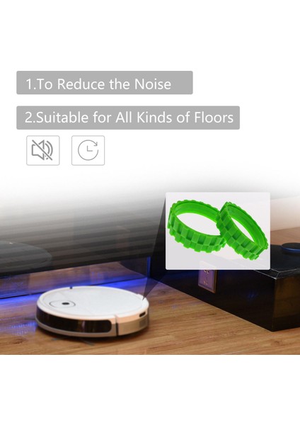 1 Çift Lastikler 500, 600.700, 800 ve 900 676 980 698 Kaymaz Yeşil (Yurt Dışından) indirimleri