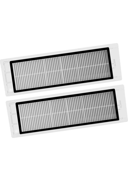 2x Elektrikli Süpürge Hepa Filtre Robot Süpürme Yedek Parça Değiştirme (Yurt Dışından)
