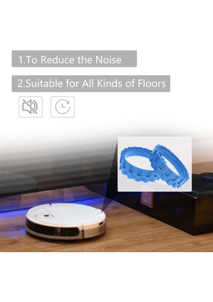 500, 800 ve 900 Için 2 Adet Lastikler 676 698 Kaymaz Değişiklikler Mavi (Yurt Dışından) indirimleri