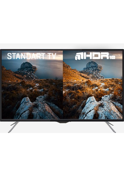 OV55F950 55'' 140 Ekran Uydu Alıcılı 4K Ultra HD Google Smart LED TV (Çerçevesiz)