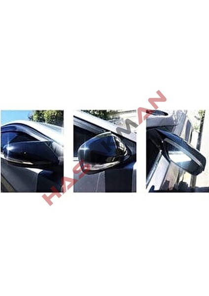 Hyundai Accent Blue Sinyalli Batman Yarasa Ayna Kapağı Piano Black 2011-2019 modelleri