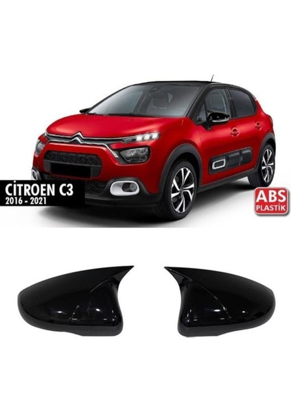 Citroen C3 Batman Yarasa Ayna Kapağı 2016-2021