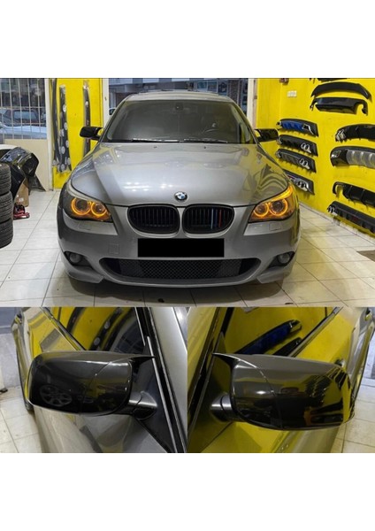Bmw E60 2003-2010 Batman Yarasa Ayna Kapağı Piano Black fırsatları