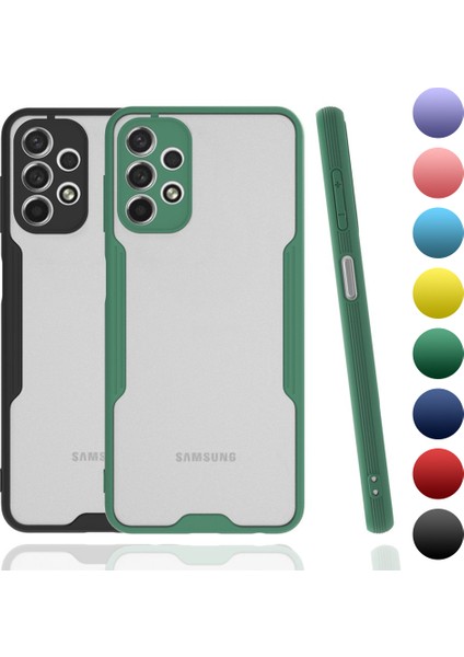 Samsung Galaxy A13 Kılıf Platin Matte Silikon Arka Kapak