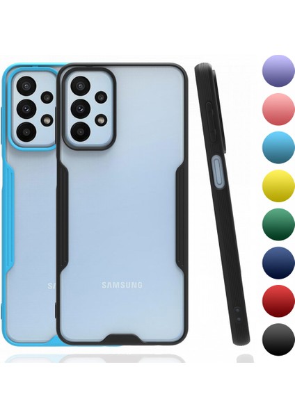 Samsung Galaxy A23 Kılıf Platin Matte Silikon Arka Kapak