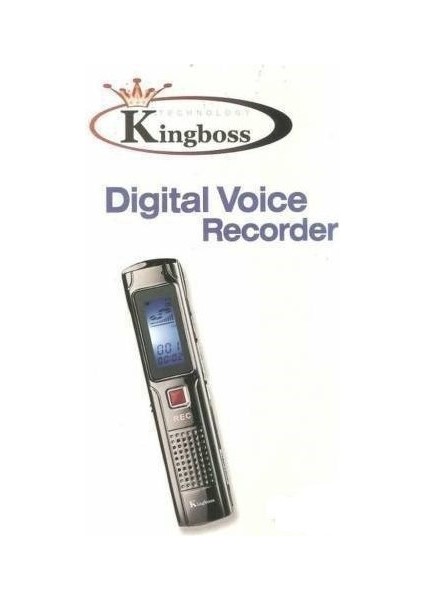 Hs-26 Profesyonel Dijital Ses Kayıt Cihazı 16 GB Mp3 Çalar LCD Ekran