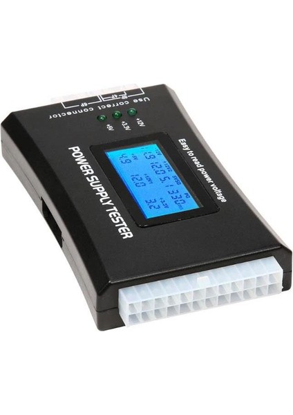 Dijital Power Supply Tester Güç Kaynağı Test Cihazı 20-24 Pin indirimleri