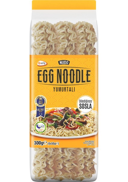 Yumurtalı Kıvırcık Erişte Egg Noodle 300 gr