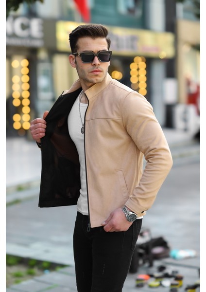 SB Collection Erkek Siyahbaharlık Süet Ceket modelleri