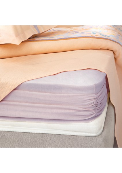 Bedding Ellen Çift Kişilik Pike Takımı - Somon