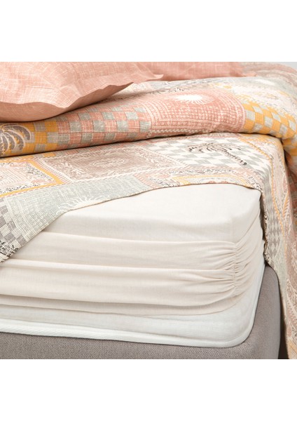 Bedding Havanna Çift Kişilik Pike Takımı - Gül Kurusu