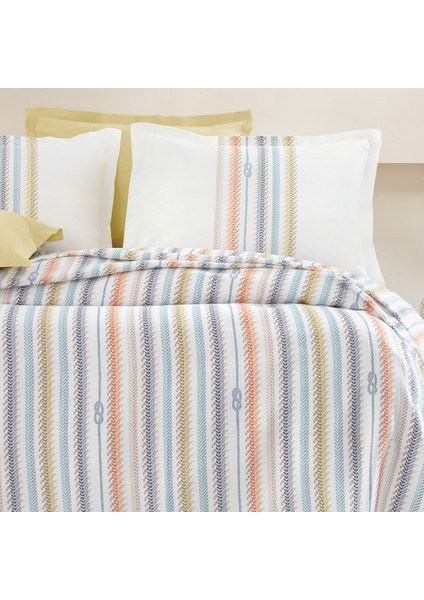 Bedding Benito Çift Kişilik Pike Takımı - Yağ Yeşili