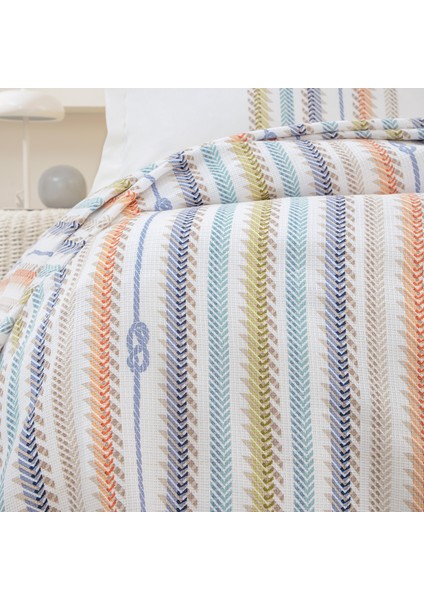 Bedding Benito Çift Kişilik Pike Takımı - Yağ Yeşili