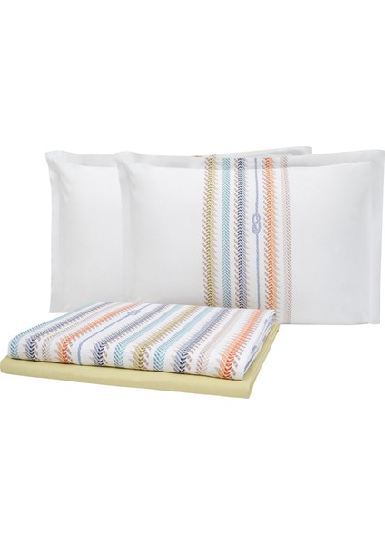 Bedding Benito Çift Kişilik Pike Takımı - Yağ Yeşili