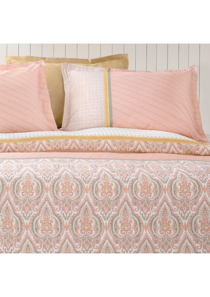 Bedding Macbeth Çift Kişilik Pike Takımı - Pembe