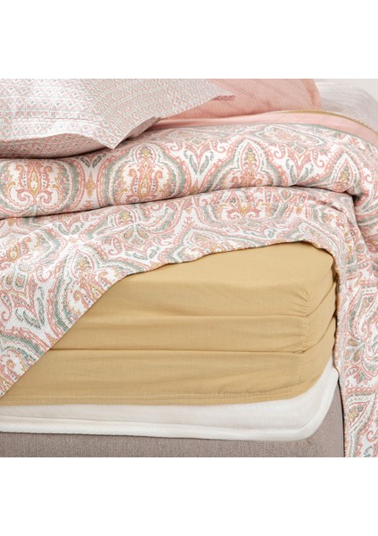 Bedding Macbeth Çift Kişilik Pike Takımı - Pembe