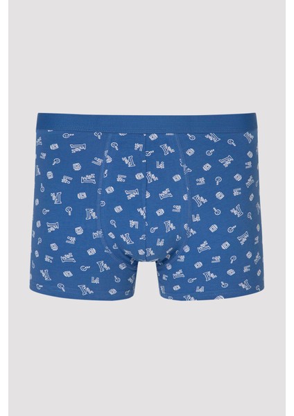 Navy Sleep 3lü Boxer