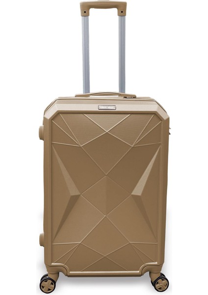 Diamond Abs Latte Orta Boy Valiz 16632