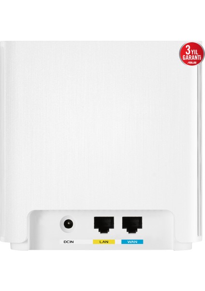 Zenwifi XD6S Wıfı6-Gaming-Ai Mesh-Aiprotectionpro-Bulut-Kablosuz Ağ Dağıtım Mesh Sistemi (Beyaz Tekli Paket)