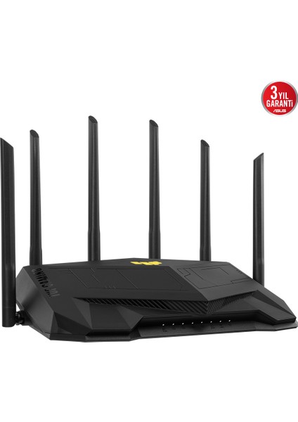 ASUS TUF-AX6000 WIFI6 Dual Band Gaming Extendable Router-Mobile Gaming Mod-Gaming  Port 4G 5G Mobile Tethering-AiProtection