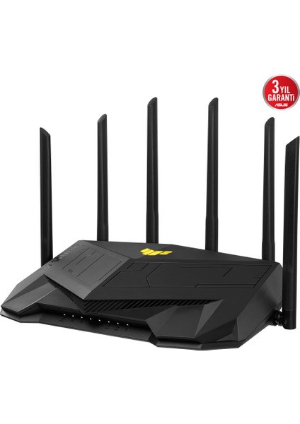 ASUS TUF-AX6000 WIFI6 Dual Band Gaming Extendable Router-Mobile Gaming Mod-Gaming  Port 4G 5G Mobile Tethering-AiProtection