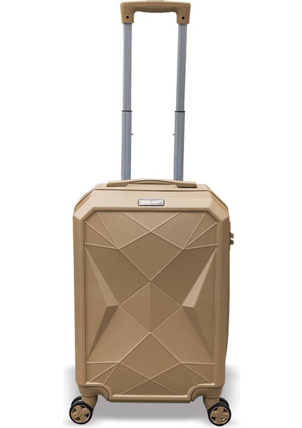 Diamond Abs Latte Küçük Boy Valiz 16631