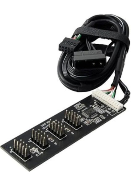 Ankart Için USB Hub 9 Pin USB Çoklayıcı Anakart Için 4 Port USB 2.0 Çoklayıcı