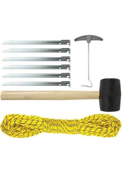 Çadır Kurulum Seti Tent Accessories Set Assorted